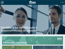 Tablet Screenshot of mbaempresarial.com.br
